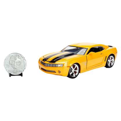 Jada Toys Transformers (2007) Bumblebee 2006 Chevy Camaro 1:24 Scale Hollywood Ride