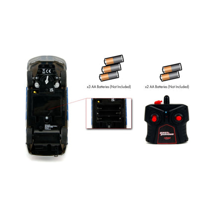 Jada Toys Fast & Furious 2002 Nissan Skyline GT R (BNR34) 1:24 Scale Remote Control Car