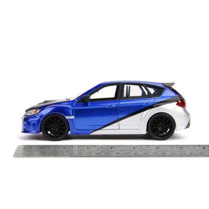 Jada Toys Fast & Furious 2012 Subaru Impreza WRX STI 1:24 Scale Hollywood Ride
