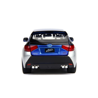 Jada Toys Fast & Furious 2012 Subaru Impreza WRX STI 1:24 Scale Hollywood Ride