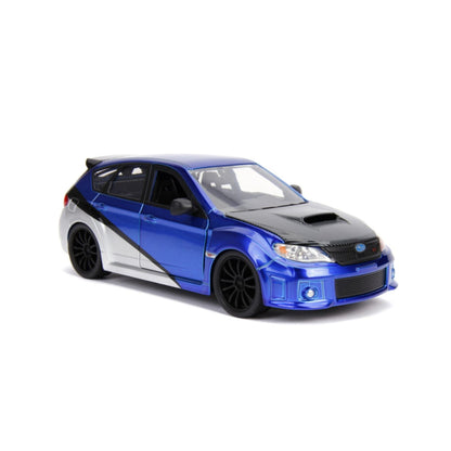 Jada Toys Fast & Furious 2012 Subaru Impreza WRX STI 1:24 Scale Hollywood Ride