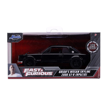 Jada Toys Fast & Furious Brian's '71 Nissan Skyline 2000 GT R 1:32 Scale Hollywood Ride