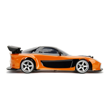 Jada Toys Fast & Furious Han's 1993 Mazda RX 7 Veilside 1:10 Scale Remote Control Drift Car