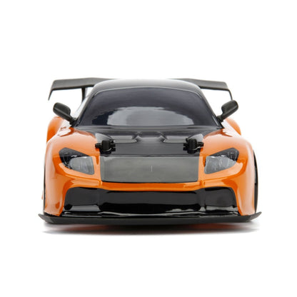 Jada Toys Fast & Furious Han's 1993 Mazda RX 7 Veilside 1:10 Scale Remote Control Drift Car