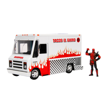 Jada Toys Deadpool (comics) Food Truck Hollywood Rides 1:24 Scale Diecast Vehicle