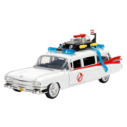 Jada Toys Ghostbusters (1984) Ecto 1 Hollywood Rides 1:24 Scale Diecast Vehicle