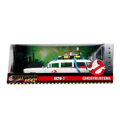 Jada Toys Ghostbusters (1984) Ecto 1 Hollywood Rides 1:24 Scale Diecast Vehicle