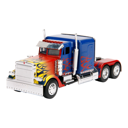 Jada Toys Transformers (2007) Optimus Prime T1 1:32 Hollywood Ride