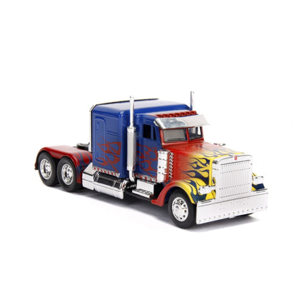Jada Toys Transformers (2007) Optimus Prime T1 1:32 Hollywood Ride