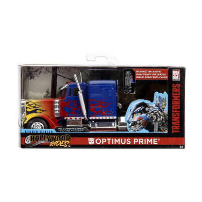 Jada Toys Transformers (2007) Optimus Prime T1 1:32 Hollywood Ride