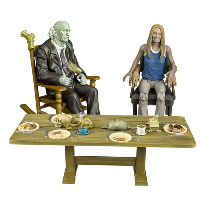 Trick Or Treat Studios The Texas Chainsaw Massacre Dinner Scene Playset