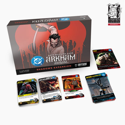 Cryptozoic Entertainment Batman: Arkham Asylum Deck Building Game Shadows Expansion
