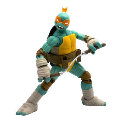 The Loyal Subjects Teenage Mutant Ninja Turtles (comics) Michelangelo Comic Heroes 5" BST AXN Figure