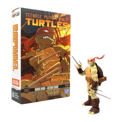 The Loyal Subjects Teenage Mutant Ninja Turtles (comics) Raphael BST AXN Action Figure & Comic Book (Wave 2)