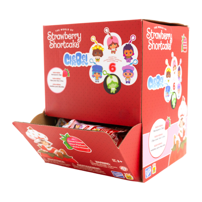 The Loyal Subjects Strawberry Shortcake 2.5" CheeBee Keychain Blind Bag (Display of 24)