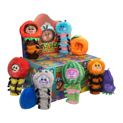 Kaleidos Creative Kaleidos Creative Wooly Bear & Friends Plush Blind Box Series 1 (Display of 6)