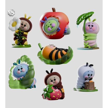 Kaleidos Creative Kaleidos Creative Wooly Bear & Friends Blind Box Series 1 (Display of 6)