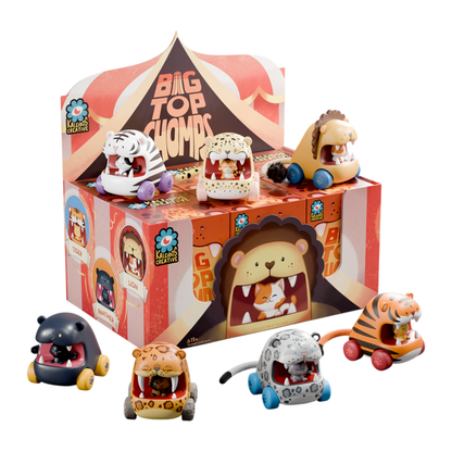 Kaleidos Creative Kaleidos Creative Big Top Chomps Blind Box Series 1 (Display of 6)