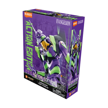 Blokees Evangelion Action Edition EVA Unit 01 Test Model Kit
