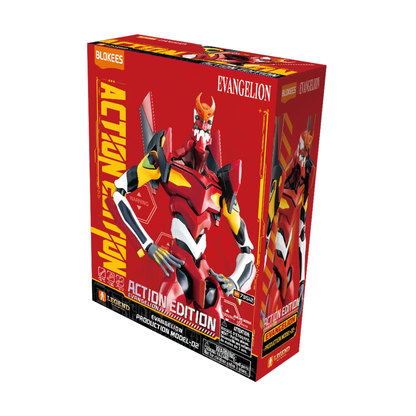 Blokees Evangelion Action Edition EVA Unit 02 Production Model Kit