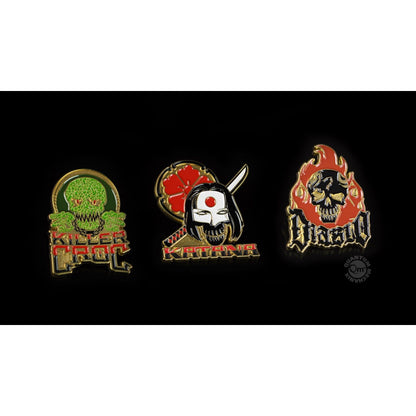 Quantum Mechanix Suicide Squad (2016) Lapel Pin Set #2