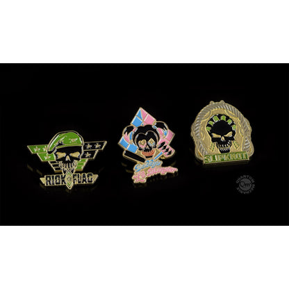 Quantum Mechanix Suicide Squad (2016) Lapel Pin Set #3