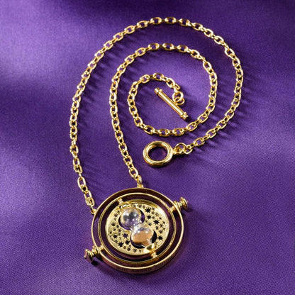 Noble Collection Harry Potter Hermione's Time Turner 24K Plated