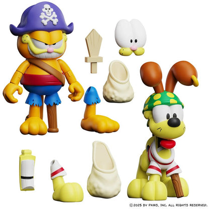 Boss Fight Studio Garfield's Halloween Adventure Pirate Garfield & Pirate Odie Figure 2 Pack