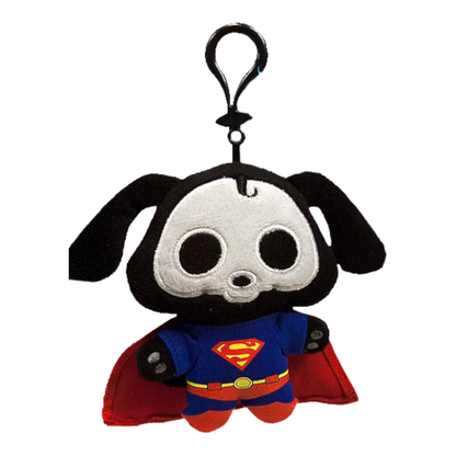 Toynami Skelanimals Superman Dax 4" Clip On Plush