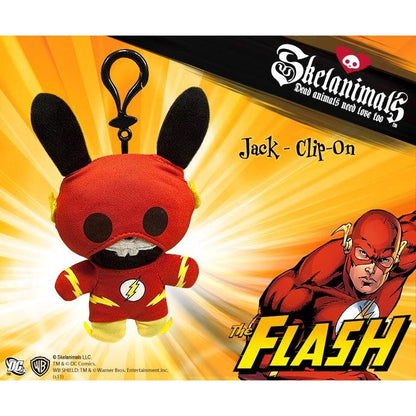 Toynami Skelanimals Flash Jack 4" Clip On Plush
