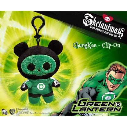 Toynami Skelanimals Green Lantern Chungkee 4" Clip On Pl
