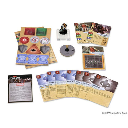 WizKids Games Dungeons & Dragons Attack Wing Wave 6 Shield Dwarf Fighter Expansion Pack