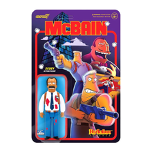 Super7 The Simpsons: McBain Scoey Reaction 3.75" Figure