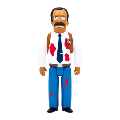 Super7 The Simpsons: McBain Scoey Reaction 3.75" Figure