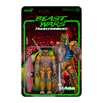 Super7 Transformers: Beast Wars Dinobot Reaction 3.75" Figure