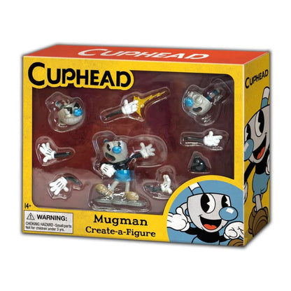 Syndicate Collectibles Cuphead Mugman Create A Figure 4" Mini Figure
