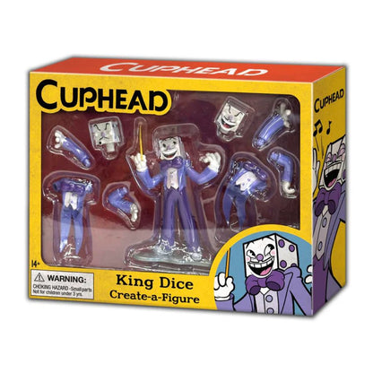 Syndicate Collectibles Cuphead King Dice Create A Figure 4" Mini Figure