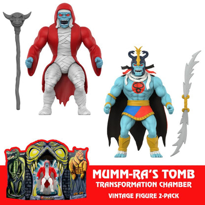 Super7 ThunderCats Mumm Ra's Tomb Vintage Action Figures 2 Pack