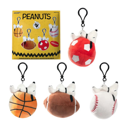 Super7 Peanuts Snoopy Sports Plush Keychain Blind Bags Assortment (Display of 12)