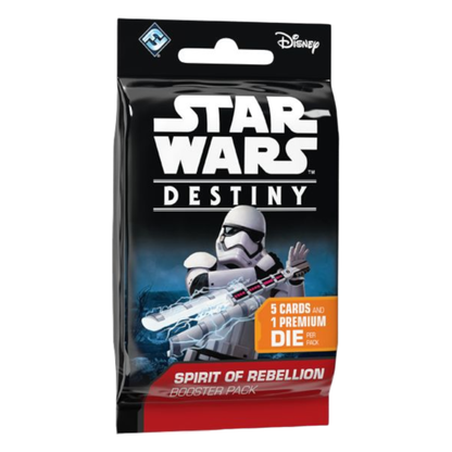 Fantasy Flight Games Star Wars Destiny Spirit of Rebellion Booster Pack (Gravity Feed of 36)