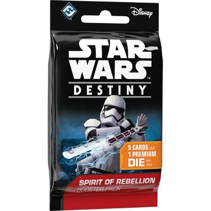 Fantasy Flight Games Star Wars Destiny Spirit of Rebellion Booster Pack (Gravity Feed of 36)