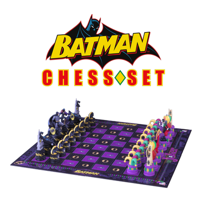Noble Collection DC Comics Batman (Dark Knight vs Joker) Chess Set