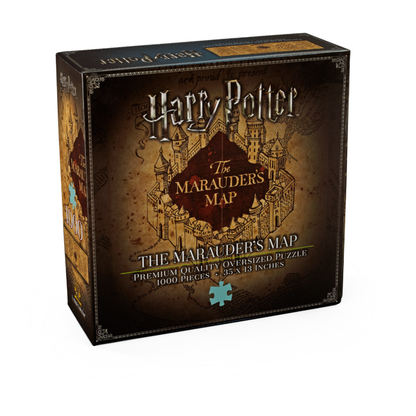 Noble Collection Harry Potter Marauders Map 1000pc Jigsaw Puzzle