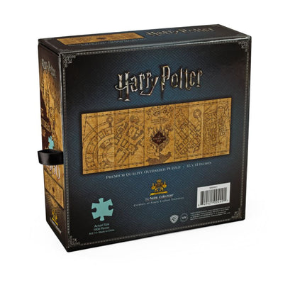 Noble Collection Harry Potter Marauders Map 1000pc Jigsaw Puzzle