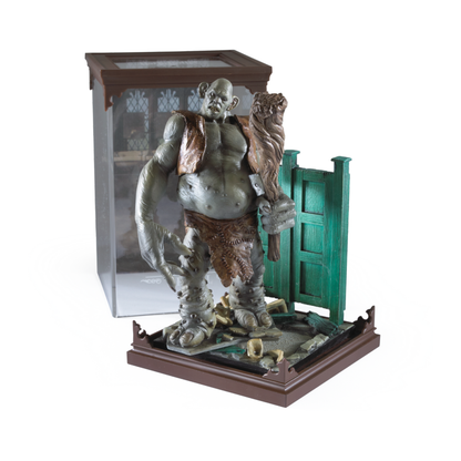 Noble Collection Harry Potter Troll Magical Creatures Diorama