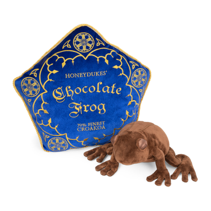 Noble Collection Harry Potter Chocolate Frog Plush & Pillow