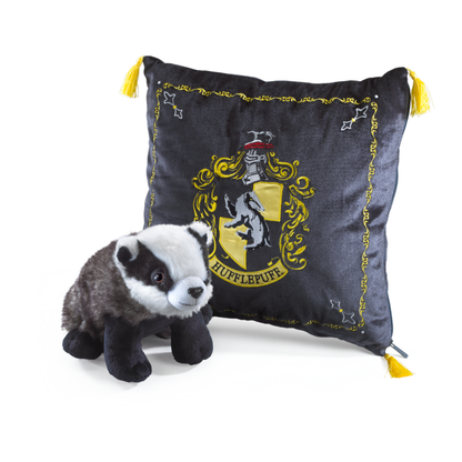 Noble Collection Harry Potter Hufflepuff House Mascot Plush & Cushion
