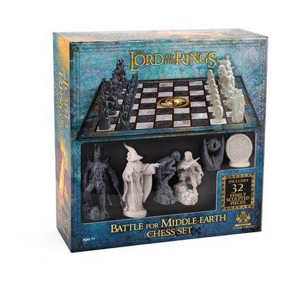 Noble Collection The Lord of the Rings Battle For Middle earth Chess Set