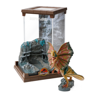Noble Collection Jurassic Park Dilophosaurus Diorama