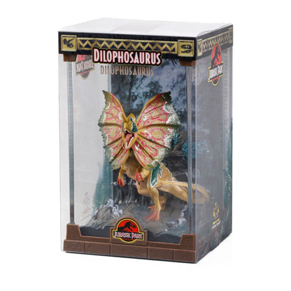 Noble Collection Jurassic Park Dilophosaurus Diorama